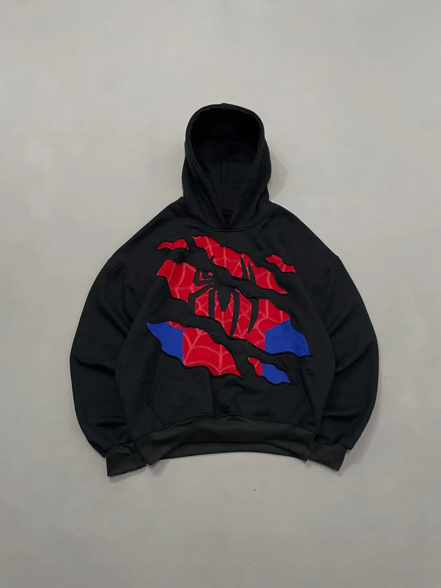 Sweat à Capuche Premium Spider-Man Costume Déchiré