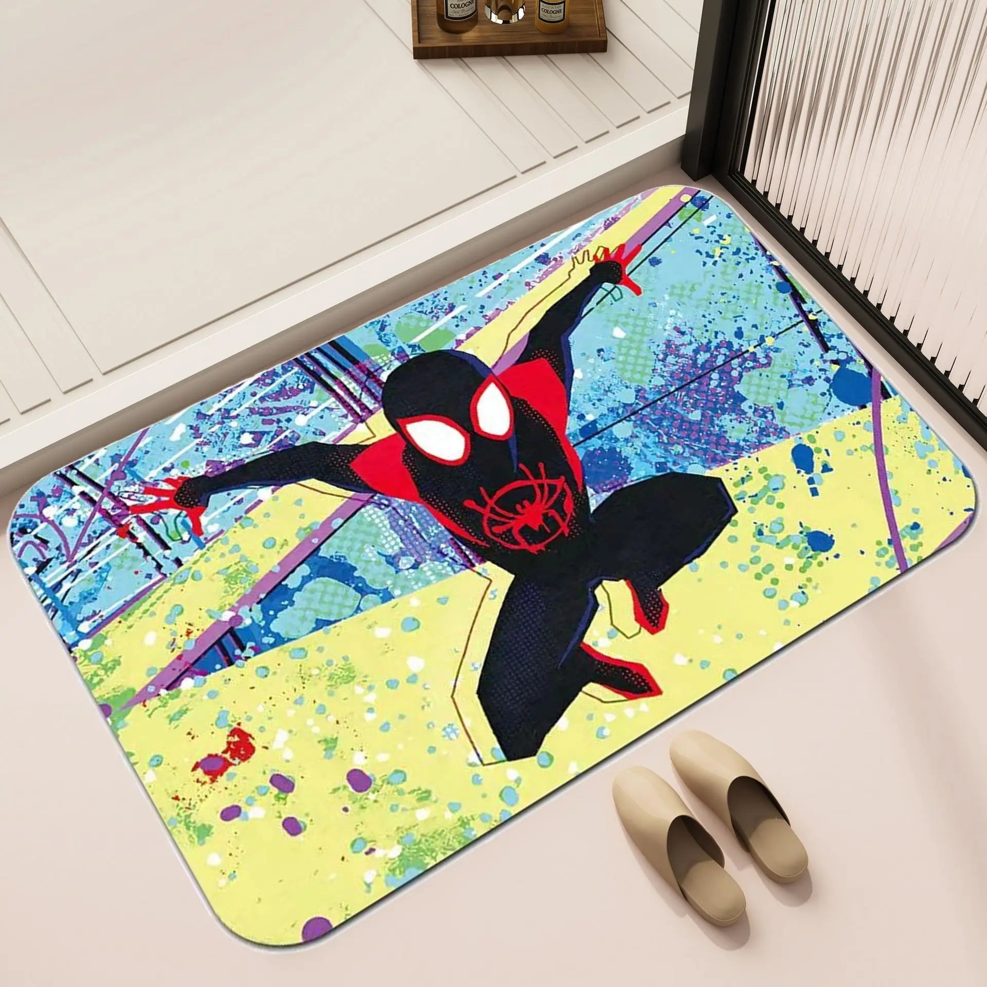 Tapis de Douche Spiderman - Spiderverse