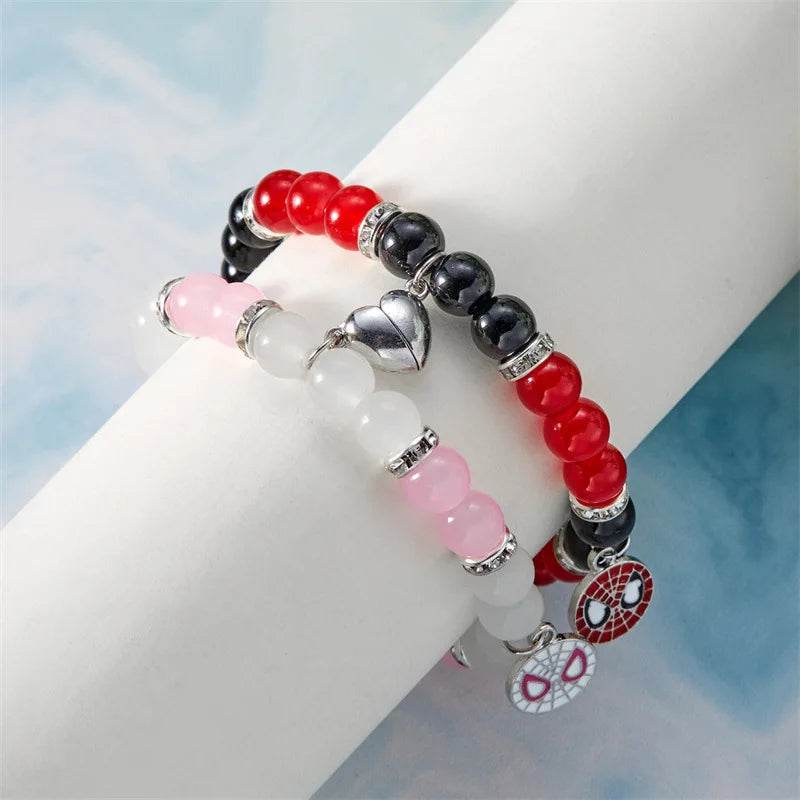 bracelet en Perle Spiderman