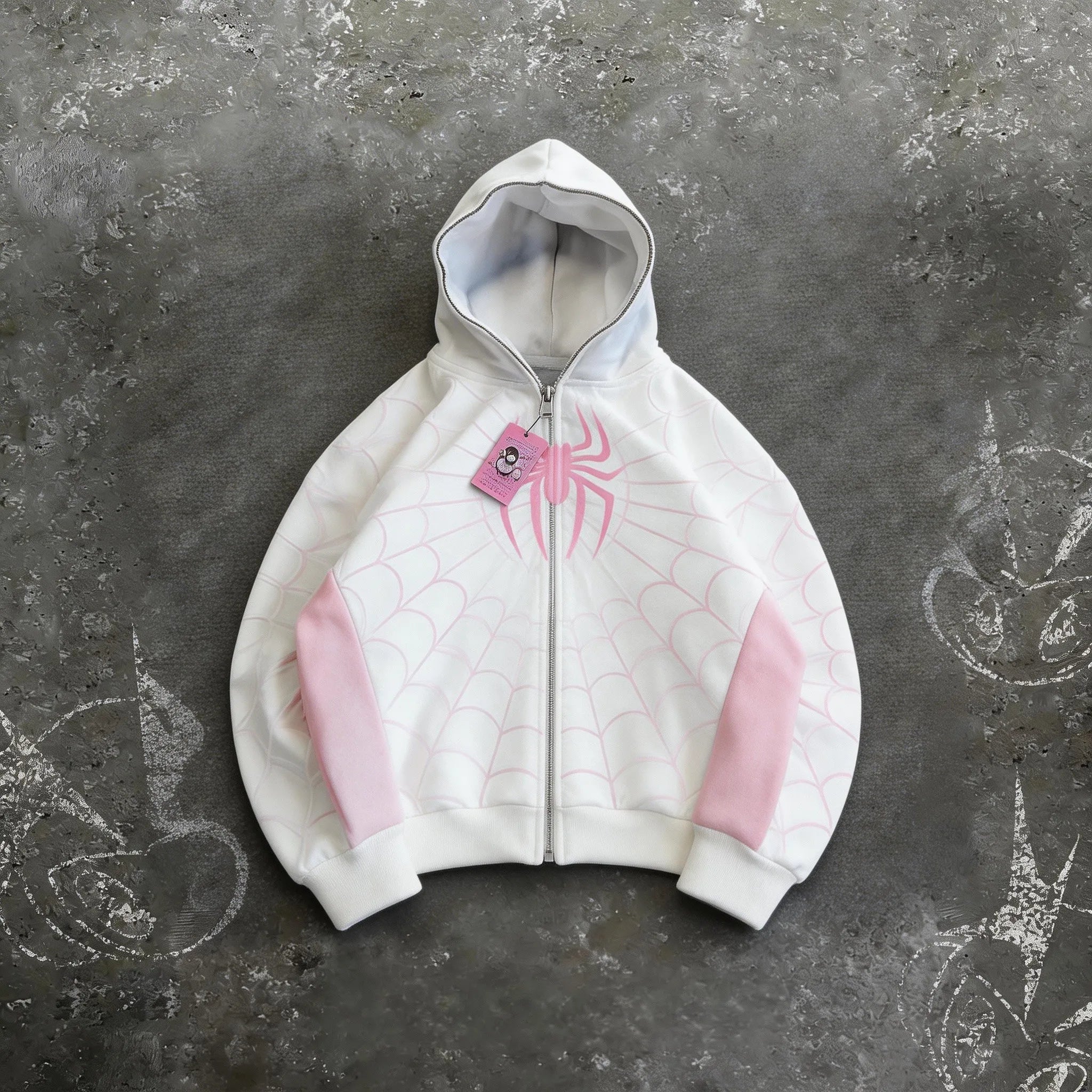 Sweat à Capuche Premium Spider-Man Costume Déchiré
