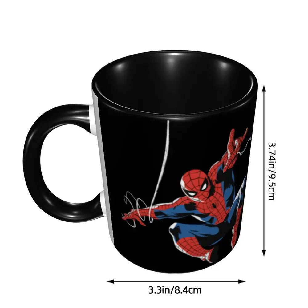 Mug Spiderman sur une Toile