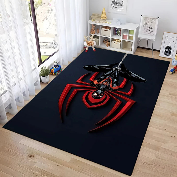 Tappeto Spiderman Miles Morales con ragno