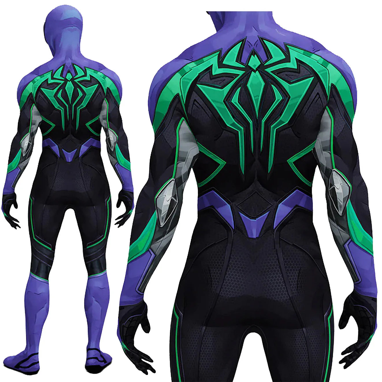 Costume Marvel Rivals Spiderman Vert