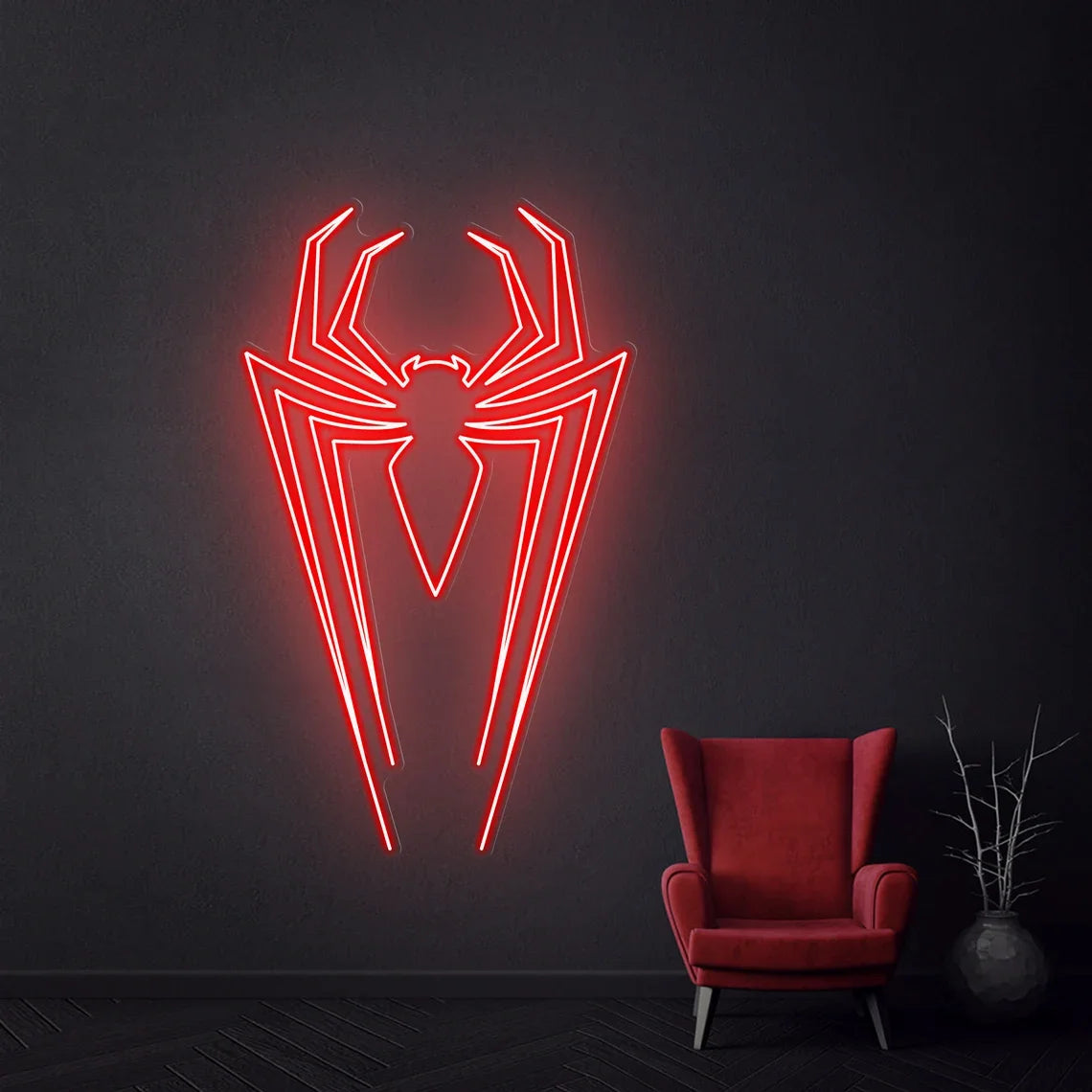 Lampe Néon Logo The Amazing Spiderman