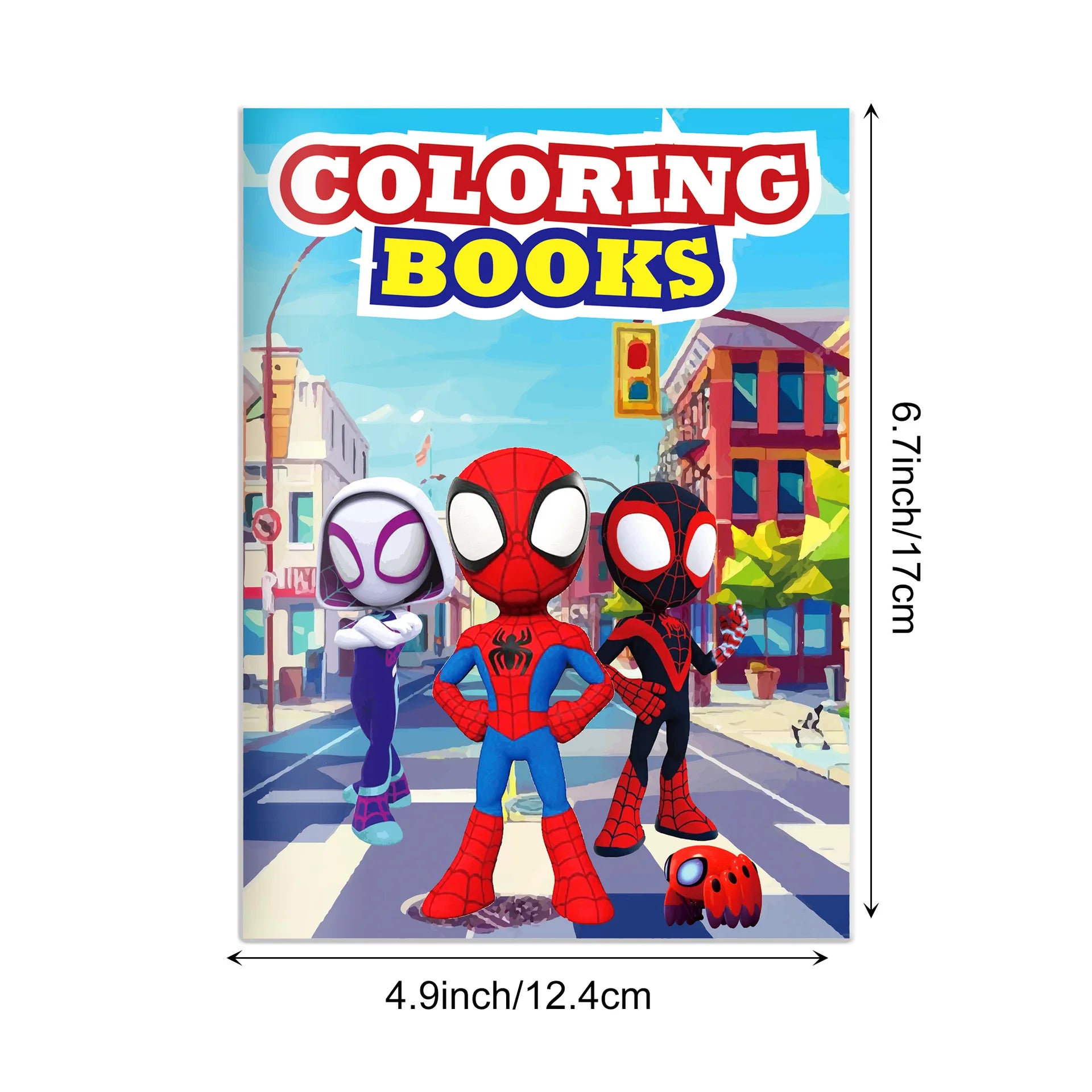 Livre de Dessin et Coloriage Spider-Man