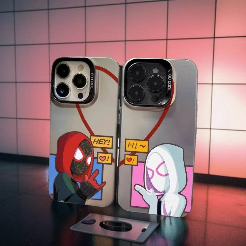 Coque Spiderman Spiderverse Couple
