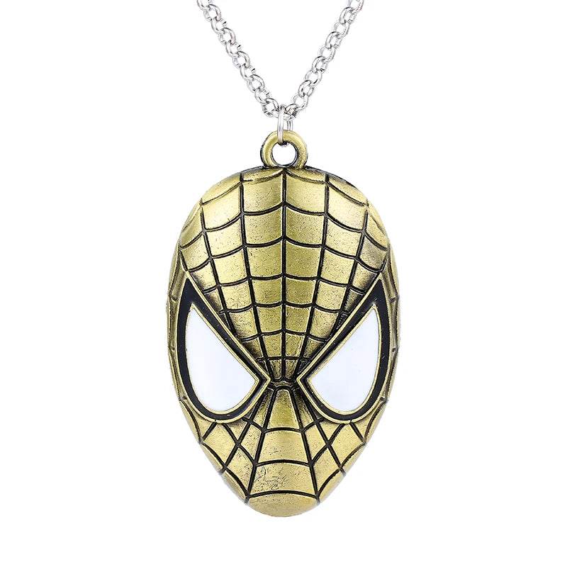 Collier Masque de Spiderman