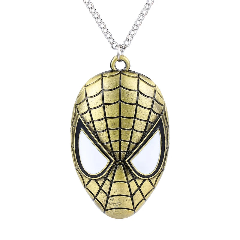 Collier Masque de Spiderman
