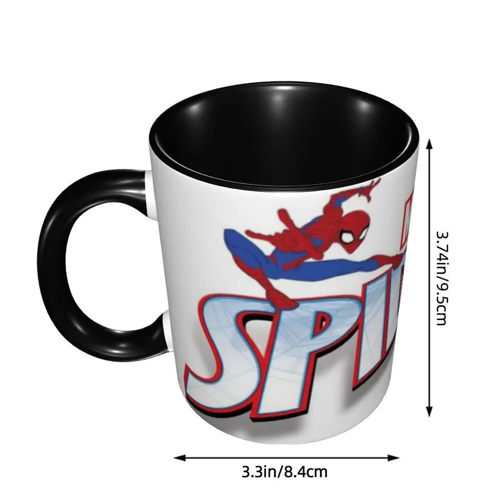 Mug Spiderman sur une Toile