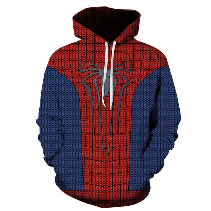 Sweat à capuche The Aazing Spideran arvel Coics unisexe - Noir Sweat à capuche The Aazing Spideran arvel Coics unisexe - Noir