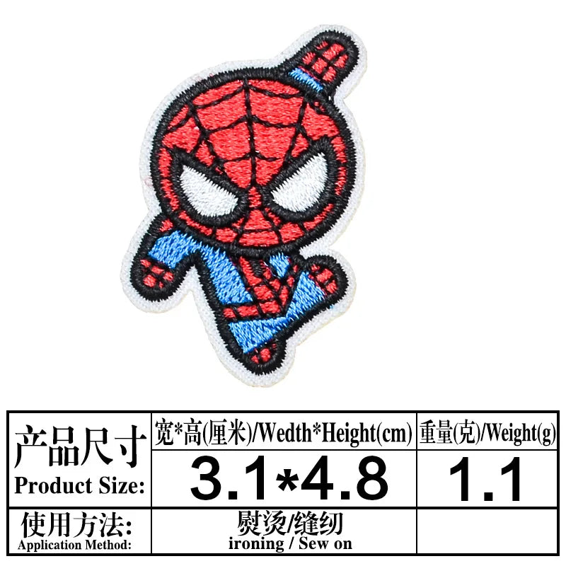 Patch Thermocollant Spiderman Logo Toile