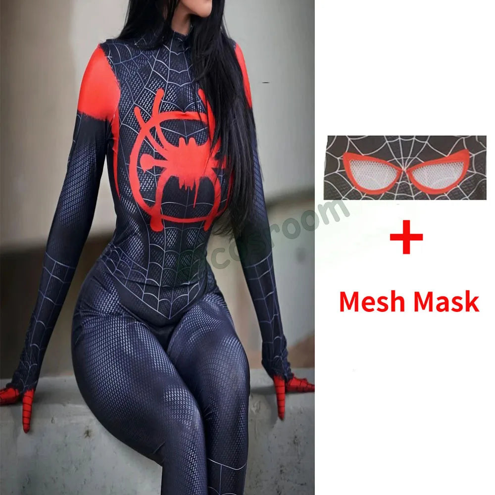 Costume Spiderman pour Femme - Miles Morales