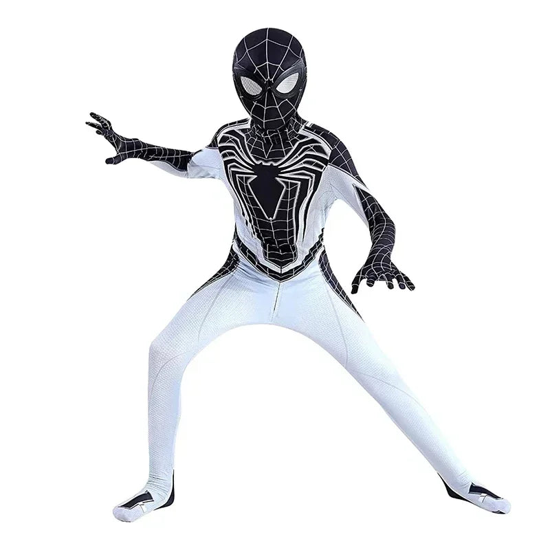 Déguisement Spiderman Noir et Blanc