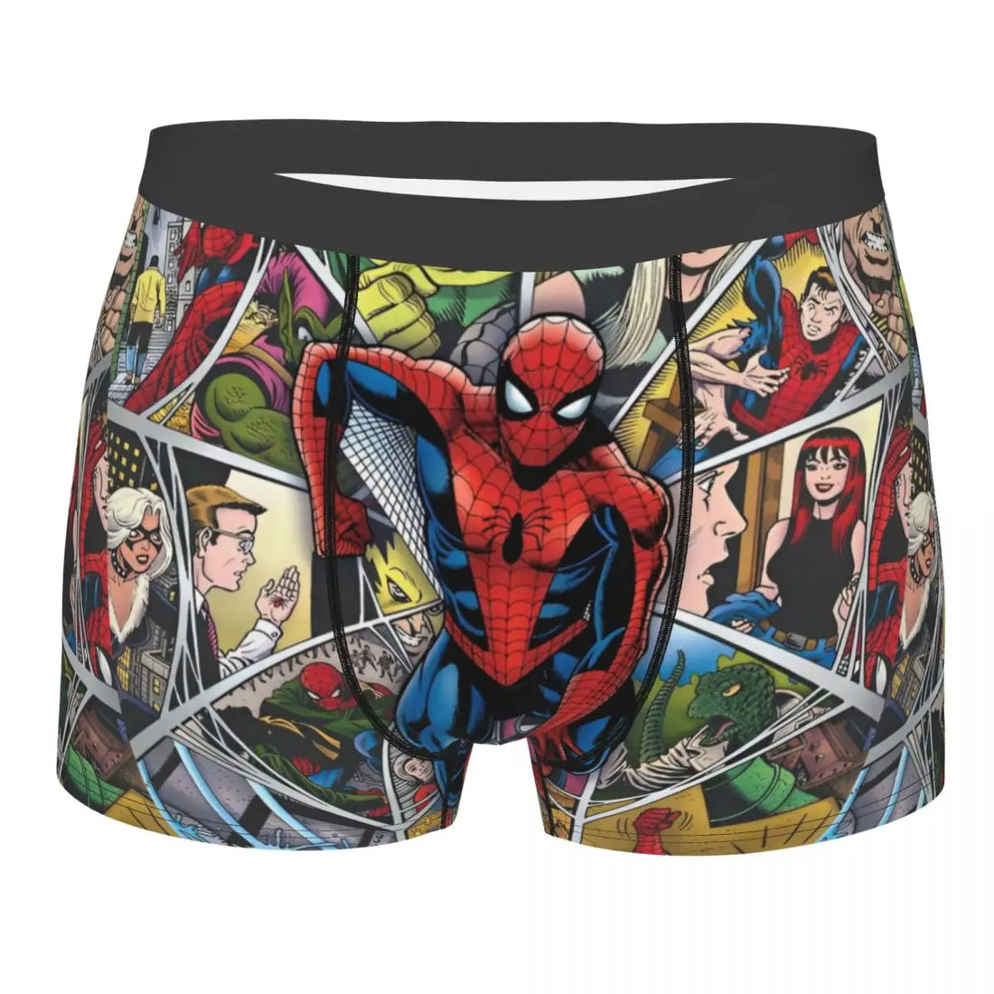 Caleçon Spiderman Bande Dessiné