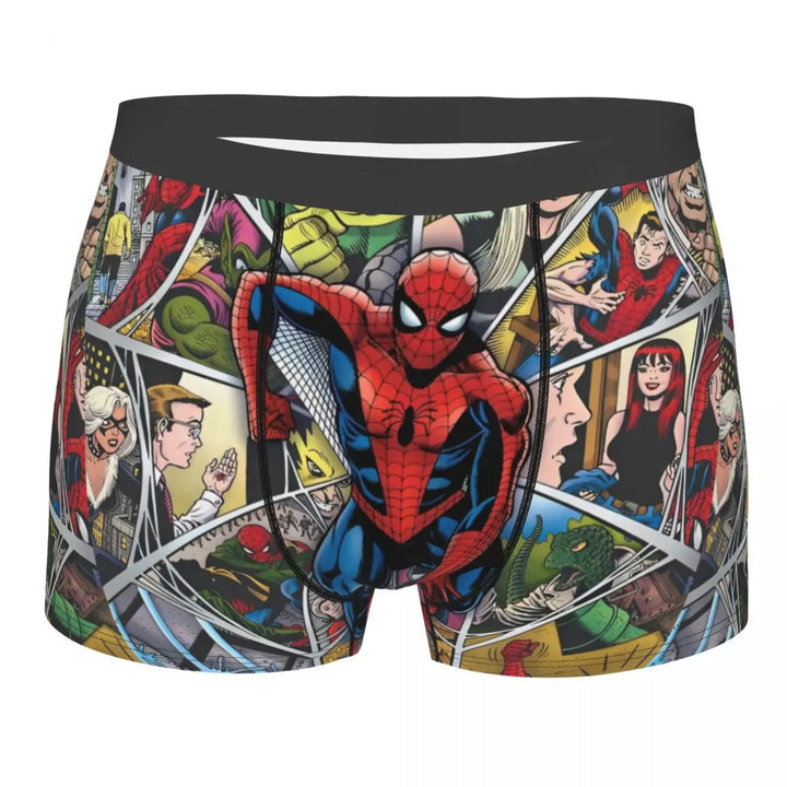 Caleçon Spiderman Bande Dessiné