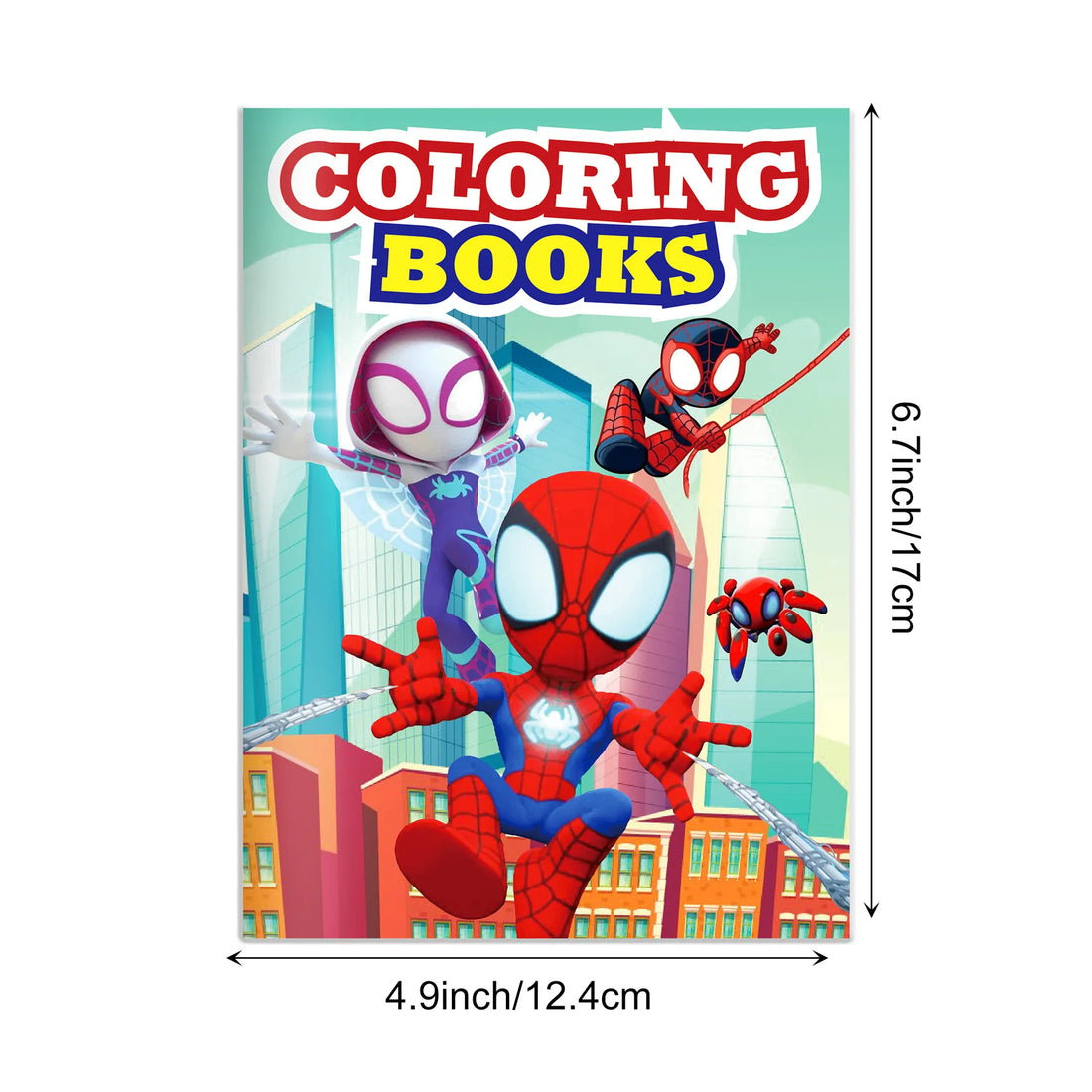 Livre de Dessin et Coloriage Spiderman