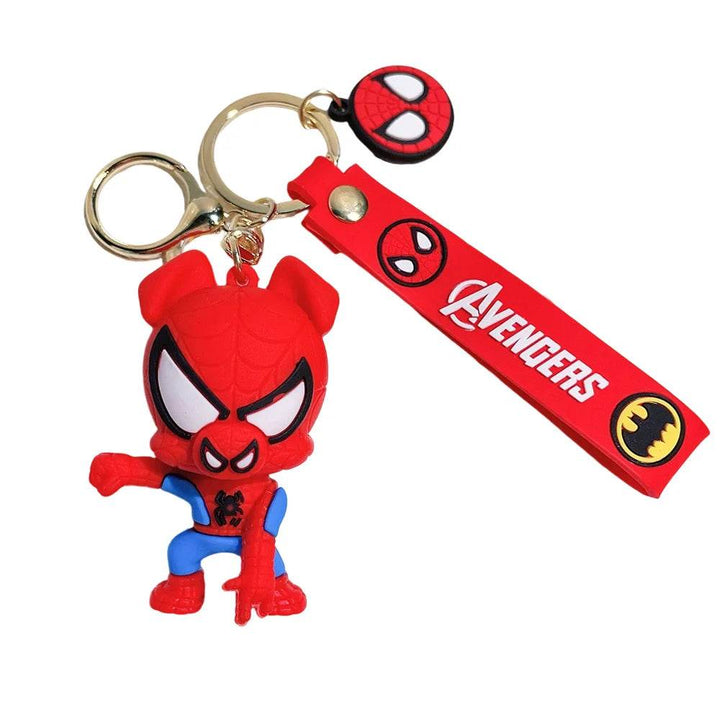 Porte Clé 3D Spiderman Spider-Cochon
