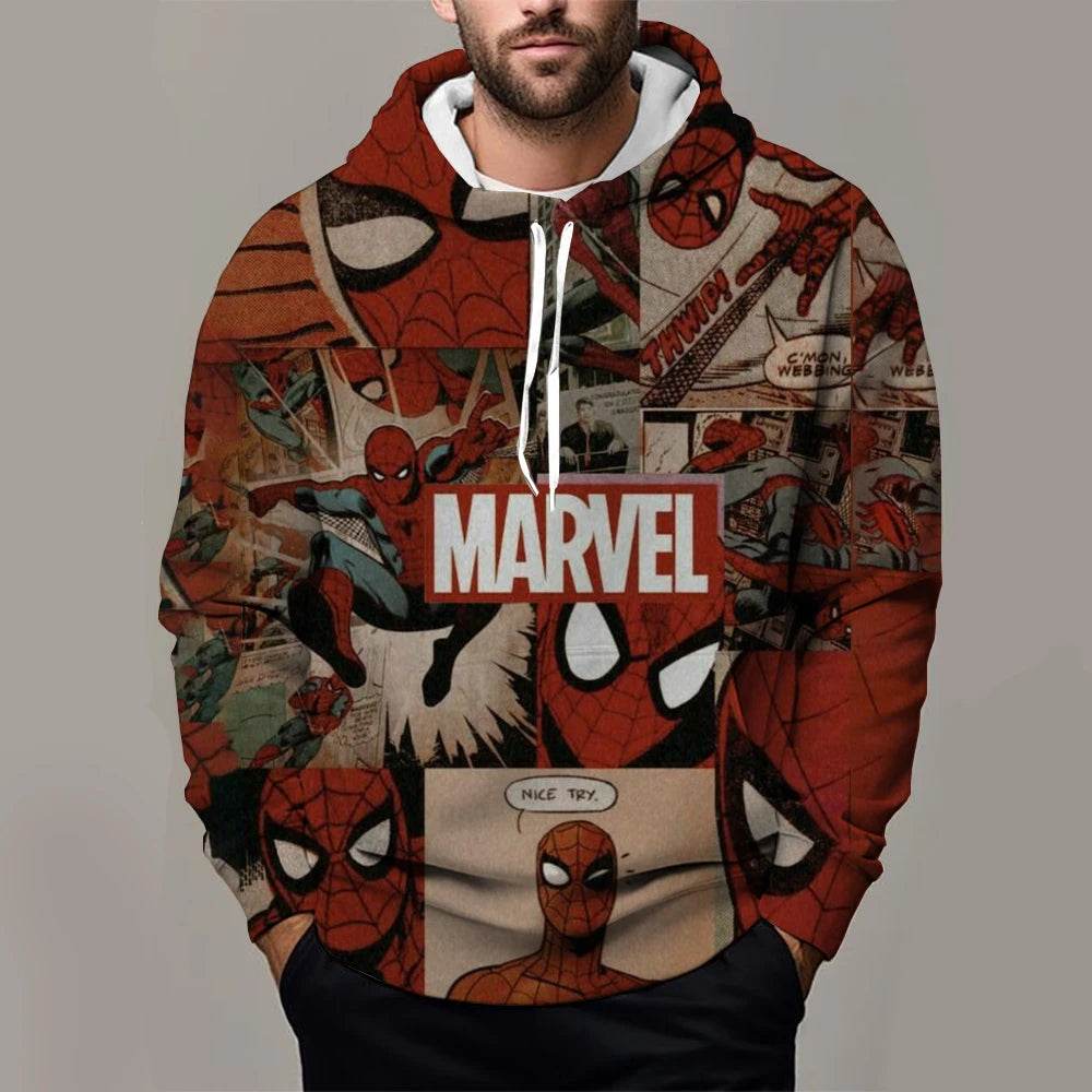 Pull à Capuche Spiderman