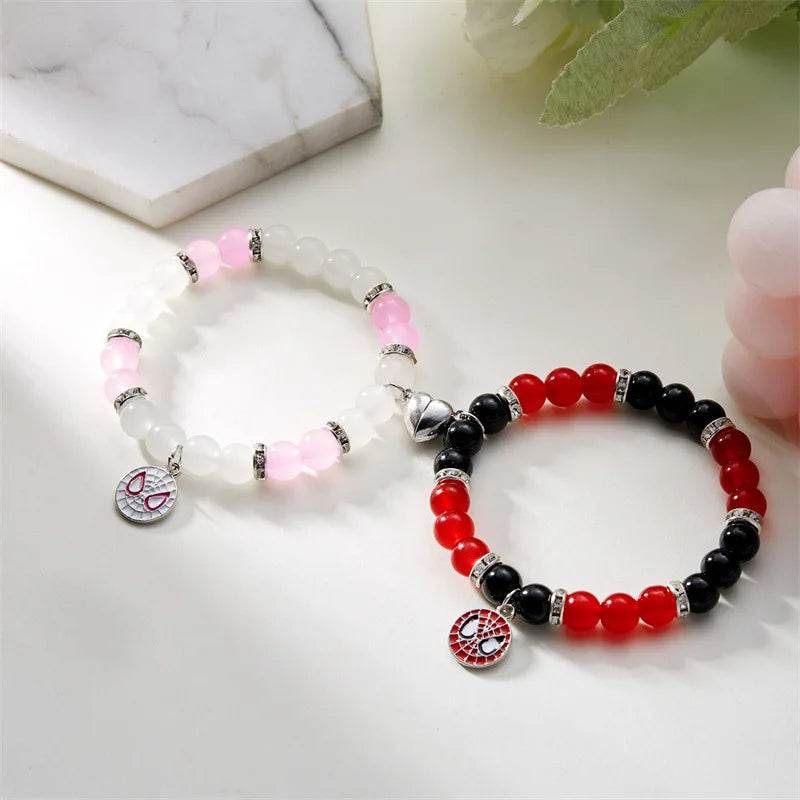 bracelet en Perle Spiderman