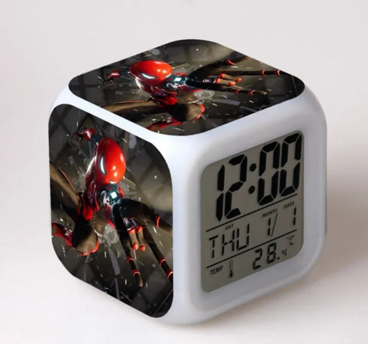 Reloj despertador de Iron Spiderman