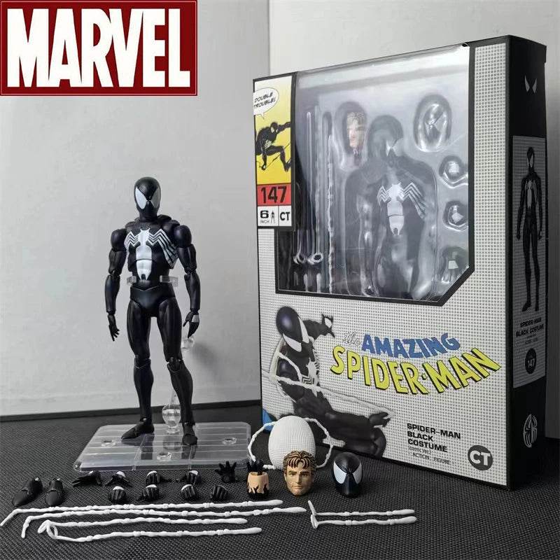 Figurine Spiderman en Costume Noir