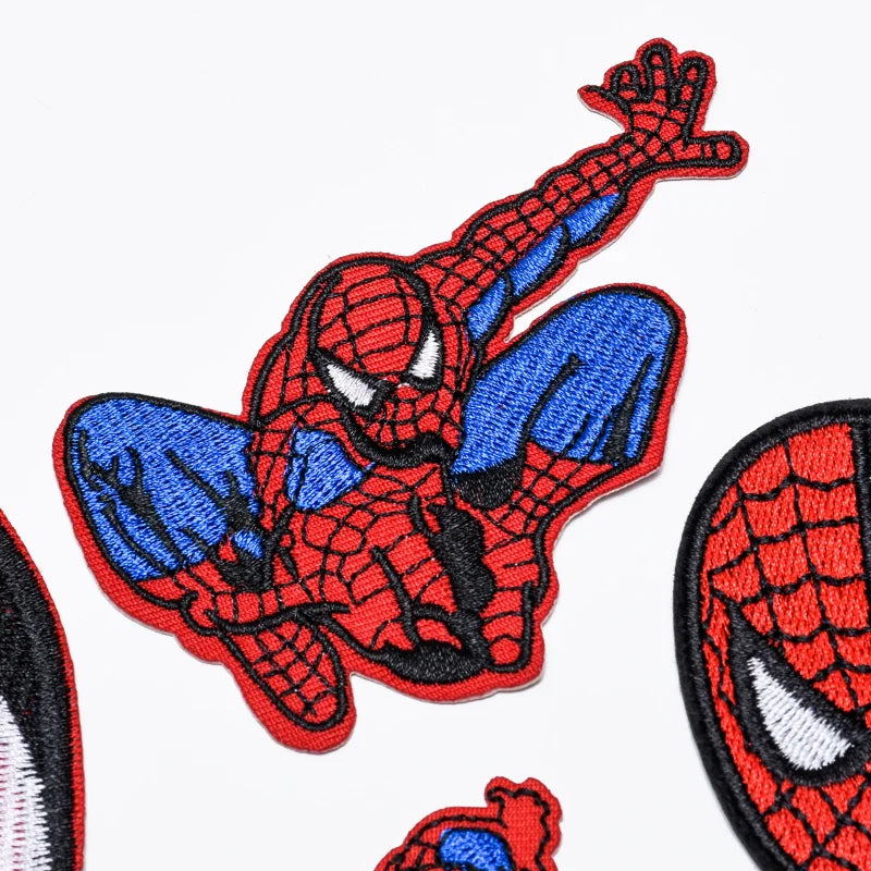 Patch Thermocollant Spiderman Logo Toile