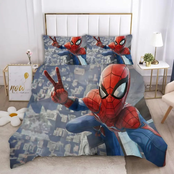 Housse de Couette Spiderman en Selfie