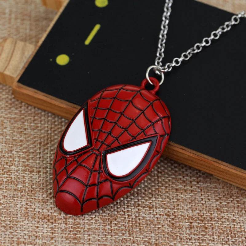 Collier Masque de Spiderman