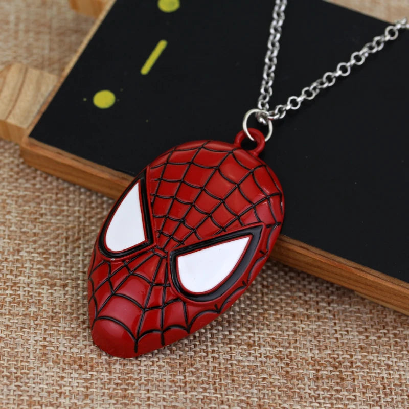 Collier Masque de Spiderman