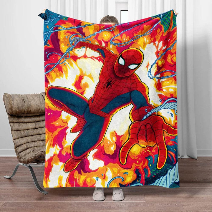 Couverture Plaid Dessin Animé Marvel Spiderman