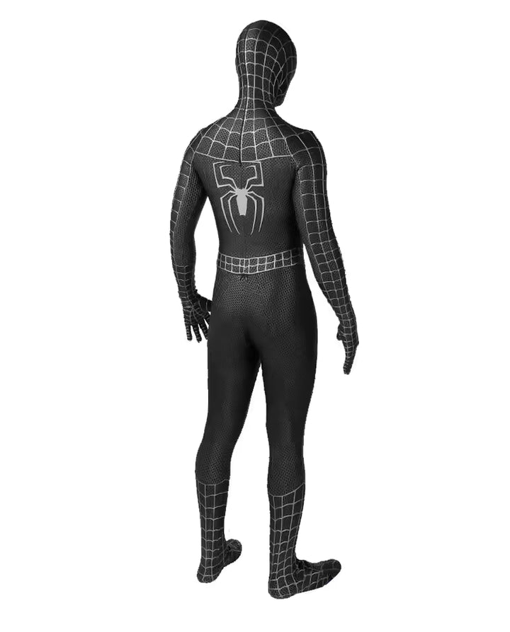 Disfraz de Spiderman negro para adulto