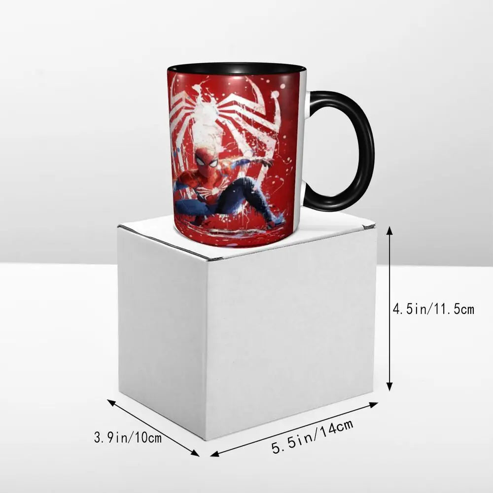 Mug Spiderman sur une Toile