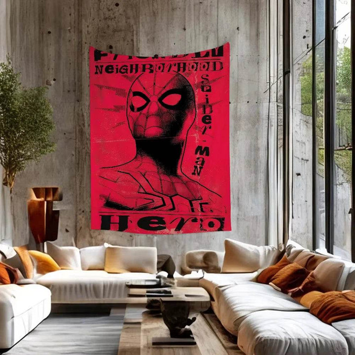 Tapisserie Spiderman L'araignée Sympa du Quartier
