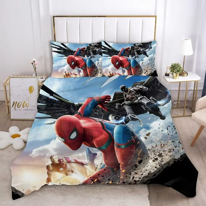 Housse de Couette Spiderman Vs le Vautour
