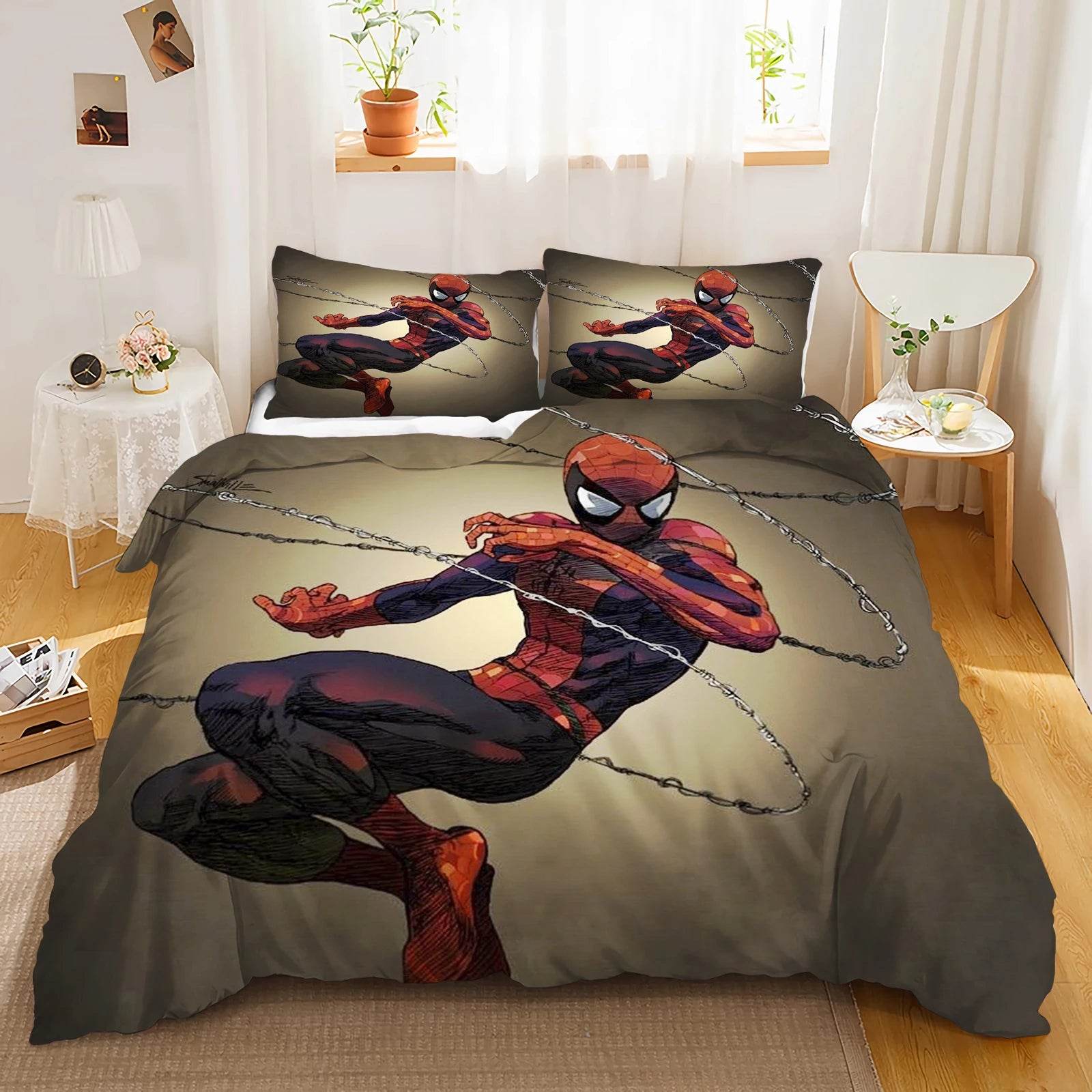 Housse de Couette Spider-Man Imprimé 3D