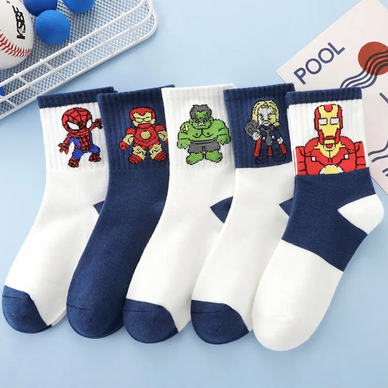 Chaussette Spiderman Avengers