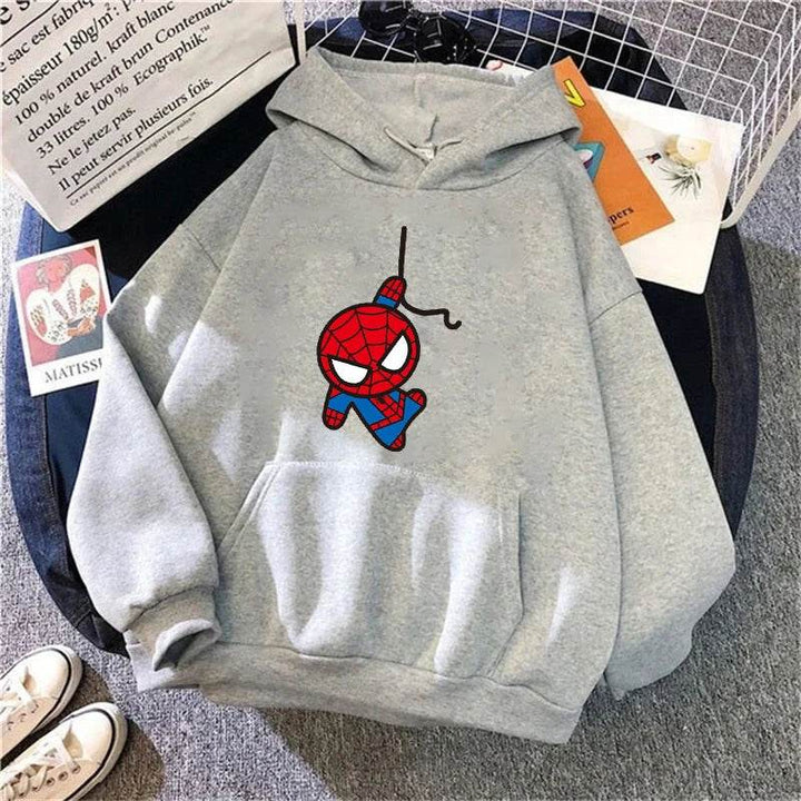 Sweat 100% coton, thème Spider-Man MARVEL SPIDERMAN - Gris - Garçon - 0.00 Sweat 100% coton, thème Spider-Man MARVEL SPIDERMAN - Gris - Garçon - 0.00