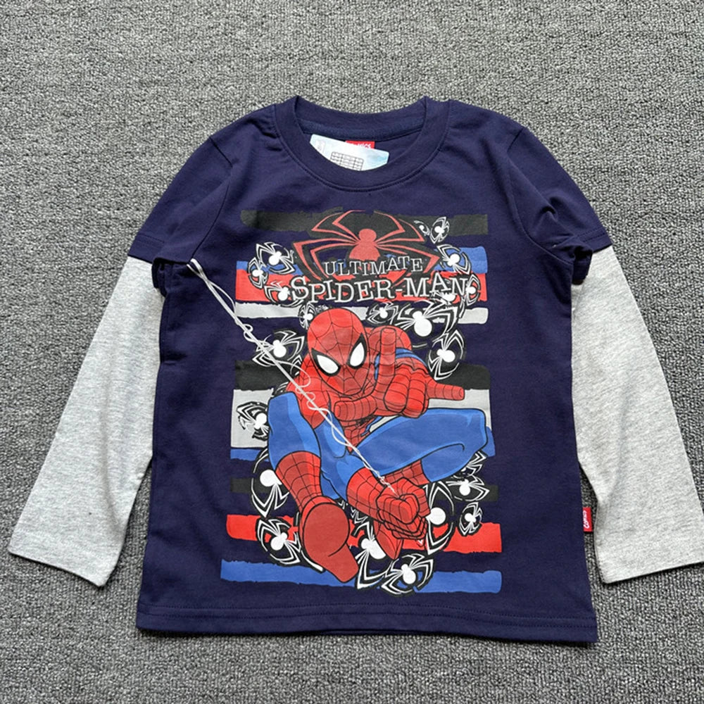 T-Shirt Spider-Man Manche Longue pour Enfant Peter Parker