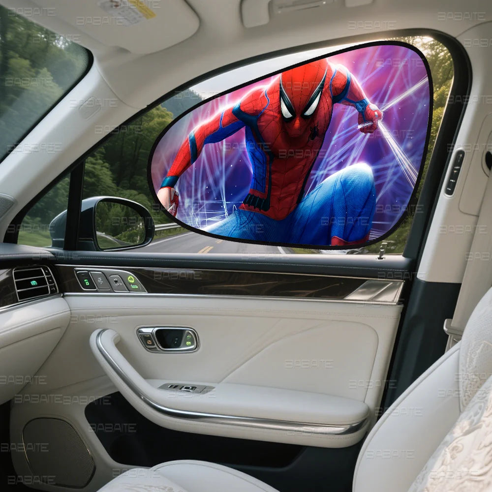 Pare Soleil les Trois Spiderman
