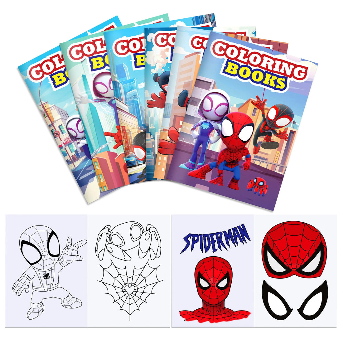 Livre de Dessin et Coloriage Spiderman