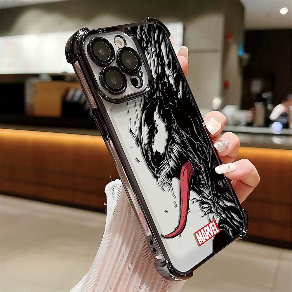 Coque Transparente Spiderman - Venom