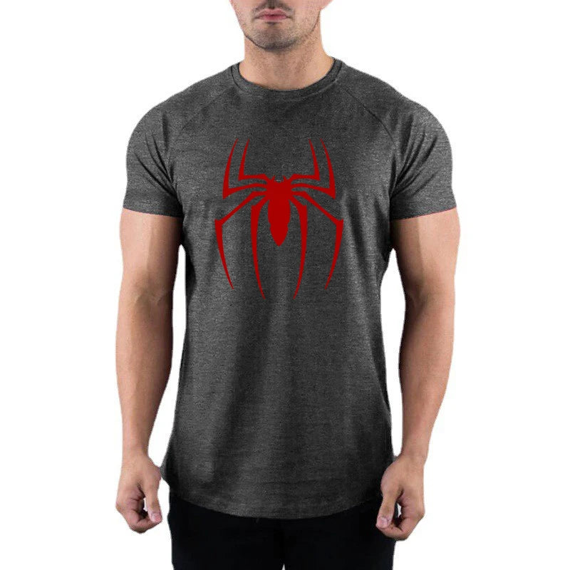 T-Shirt Logo de Spiderman Slim Fit