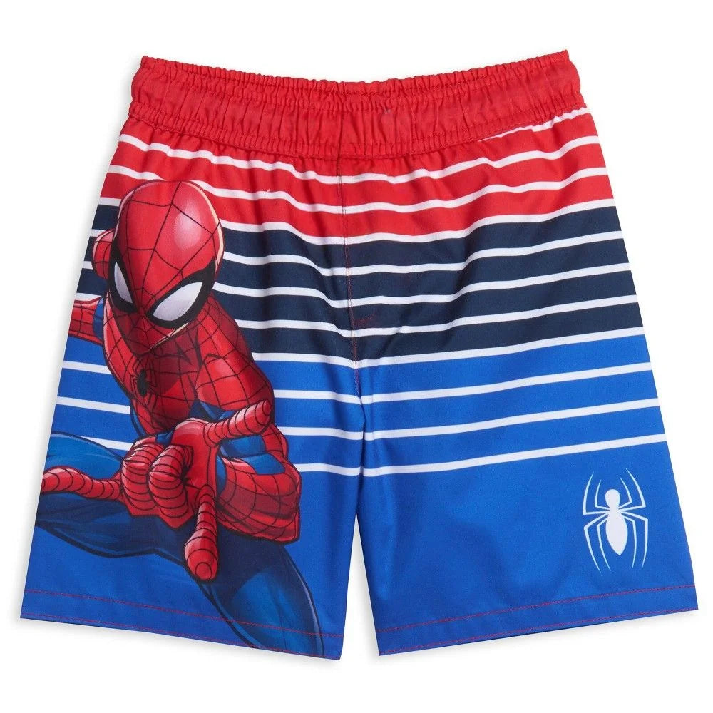 Pantaloncini da bagno da uomo con motivo Spider-Man