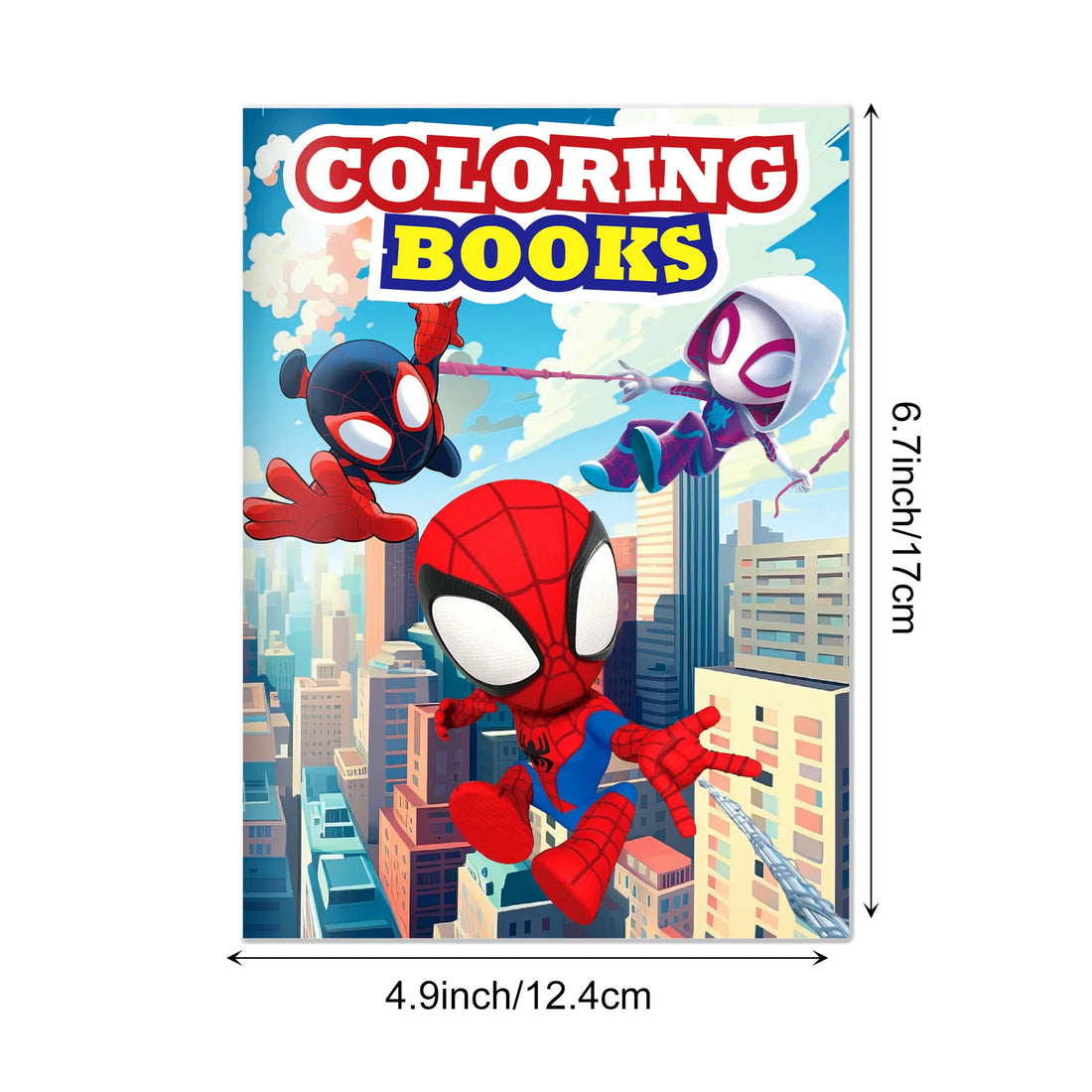 Livre de Dessin et Coloriage Spiderman