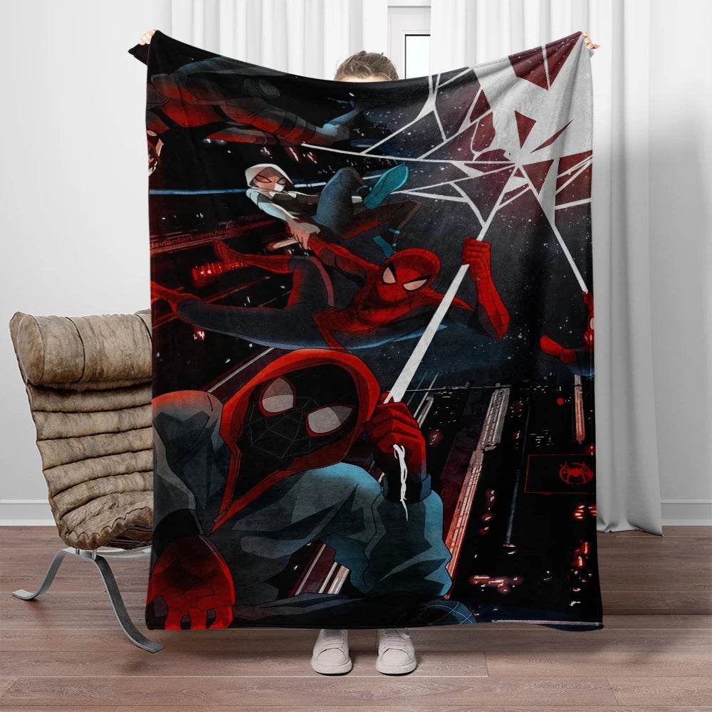 Couverture Plaid Spiderman - Spiderpunk