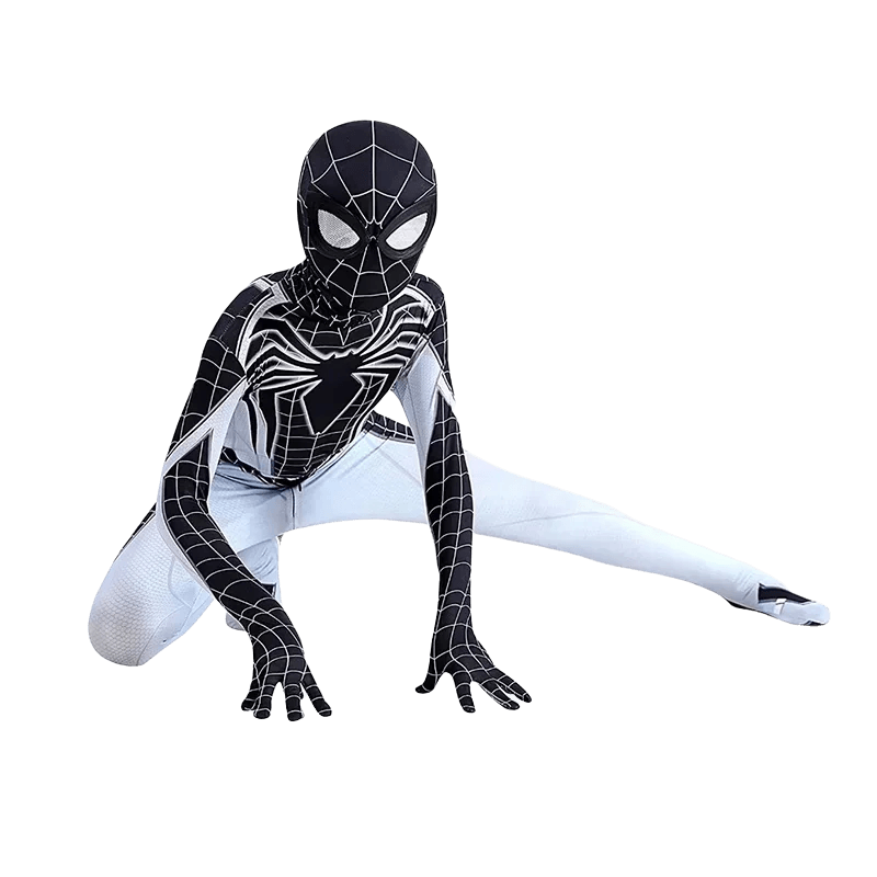 Déguisement Spiderman Noir et Blanc
