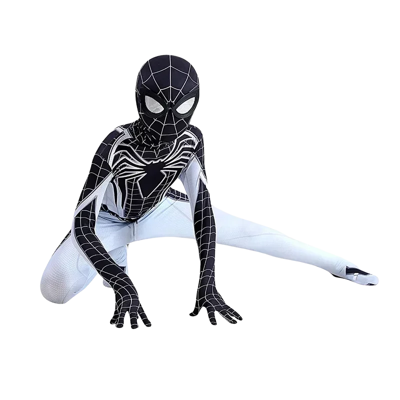 Déguisement Spiderman Noir et Blanc