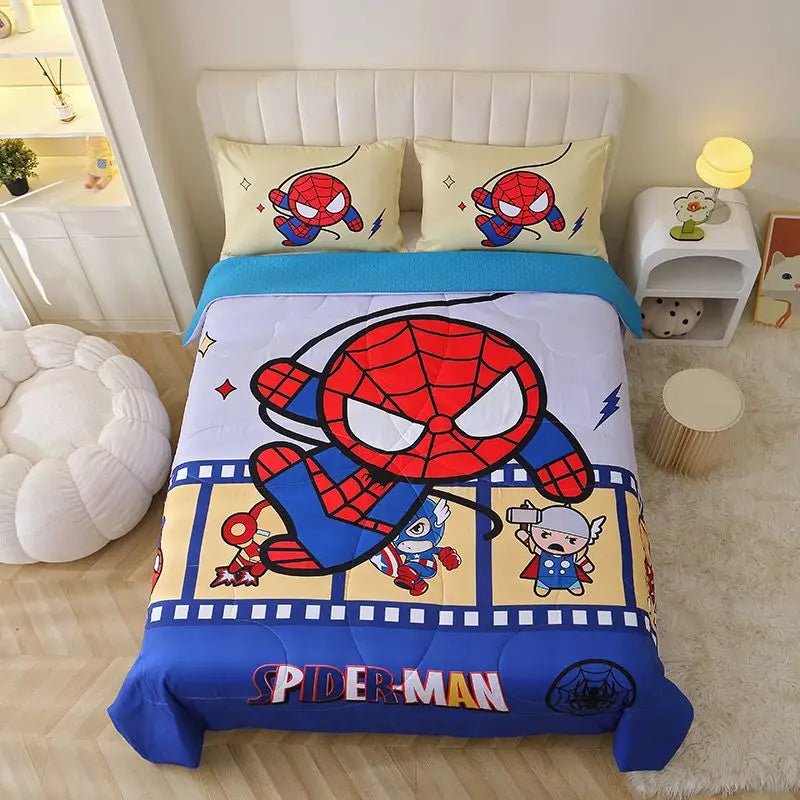 Housse de Couette Spider-Man et les Avengers Cartoon