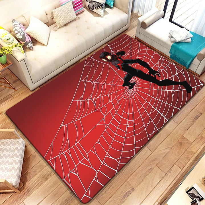 Tapis Spiderman - Miles Morales sur une Toile