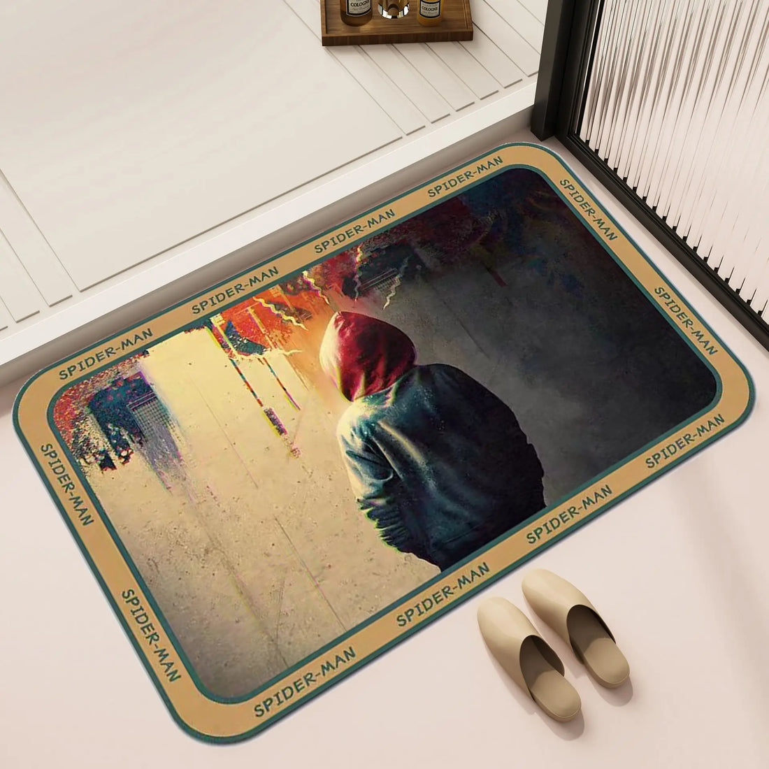 Tapis de Douche Spiderman - Spiderverse